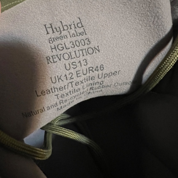 Hybrid Green Label hiking boots - Picture 8 of 8